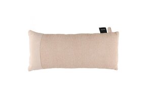 Rento Sauna kussen Kenno 50x22 cm beige/wit