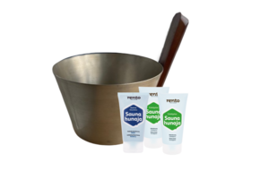 Sauna Emmer 5 Liter - Champagne - Gratis Sauna Balsem