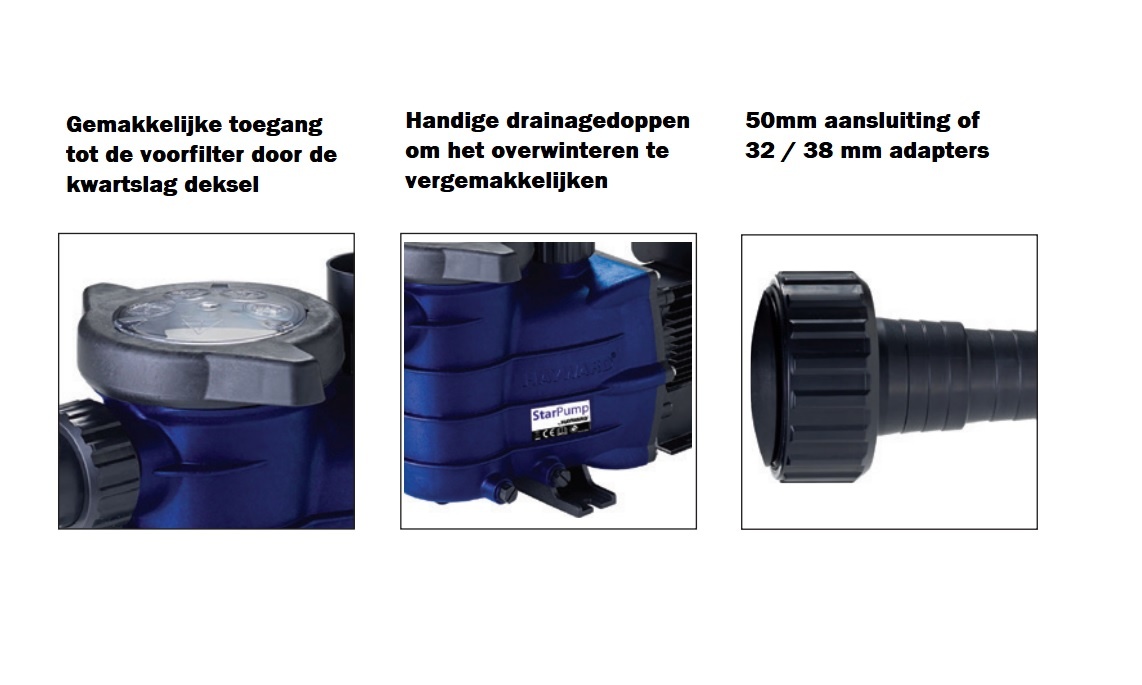 Hayward Star Zwembadpomp  230v - Diverse varianten