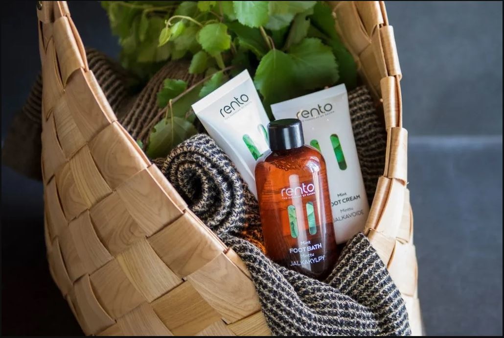 Rento Cadeauset Voetenbad, Voetscrub en Voetencreme