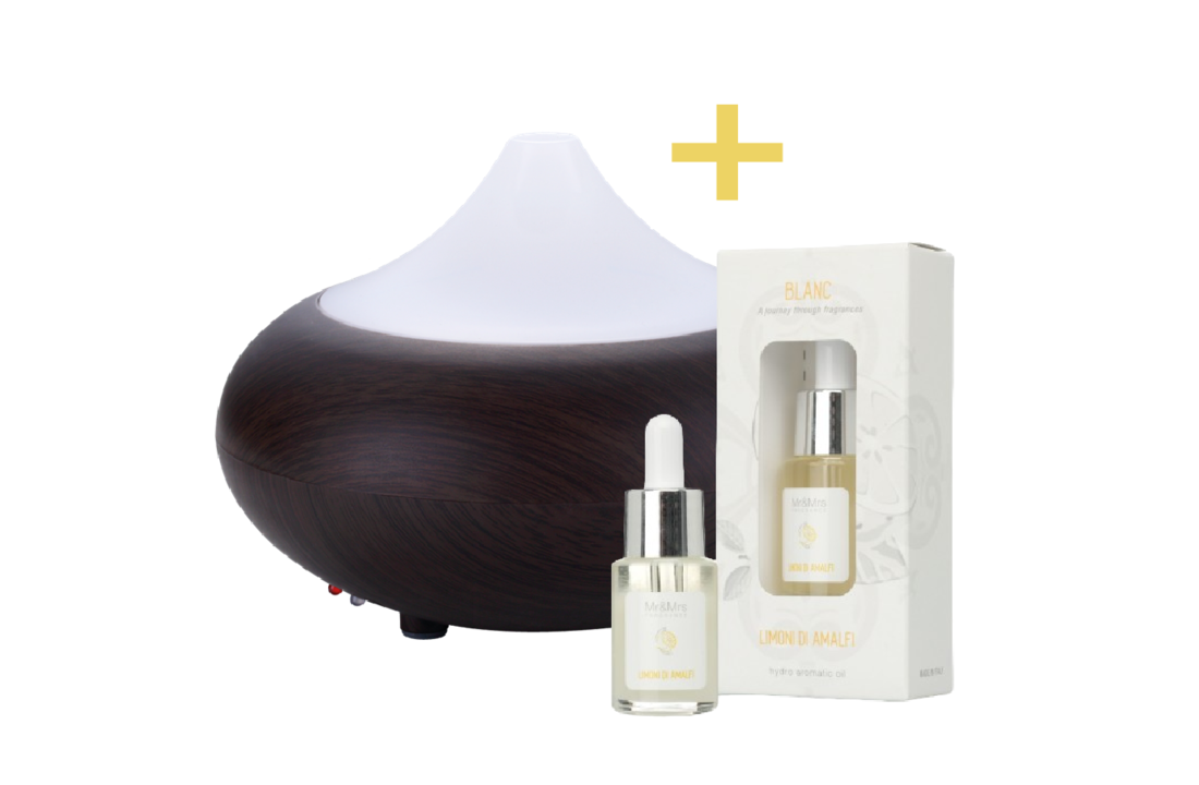 Aroma Diffuser - 2 kleuren - Gratis geurparfum