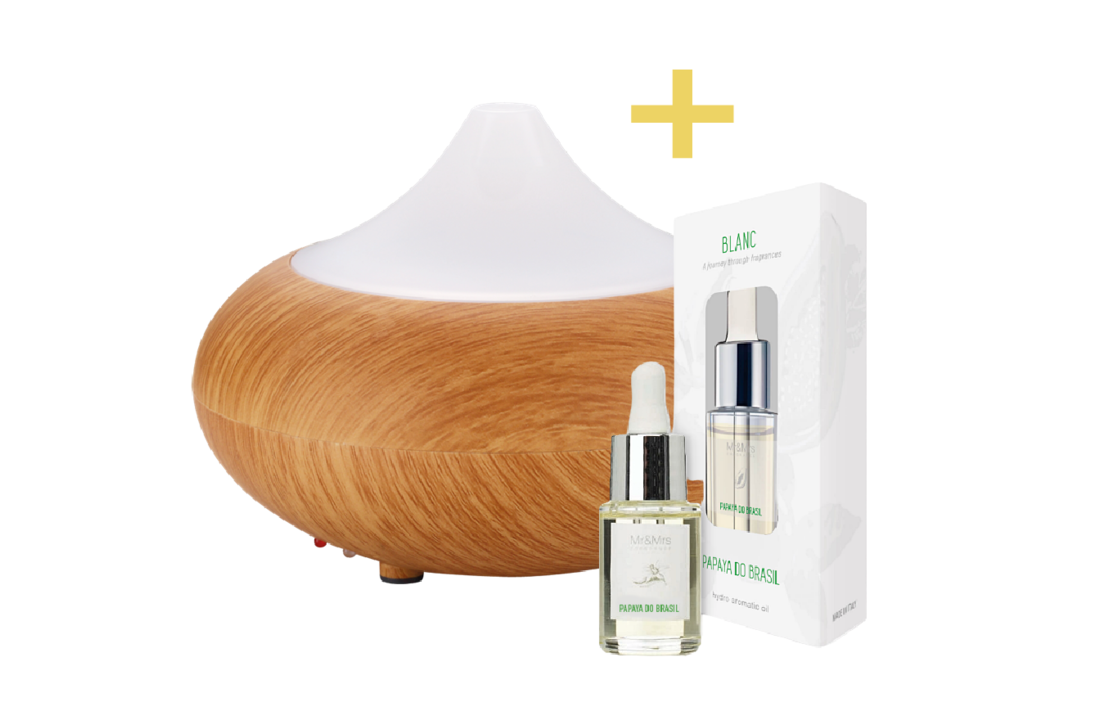 Aroma Diffuser - 2 kleuren - Gratis geurparfum