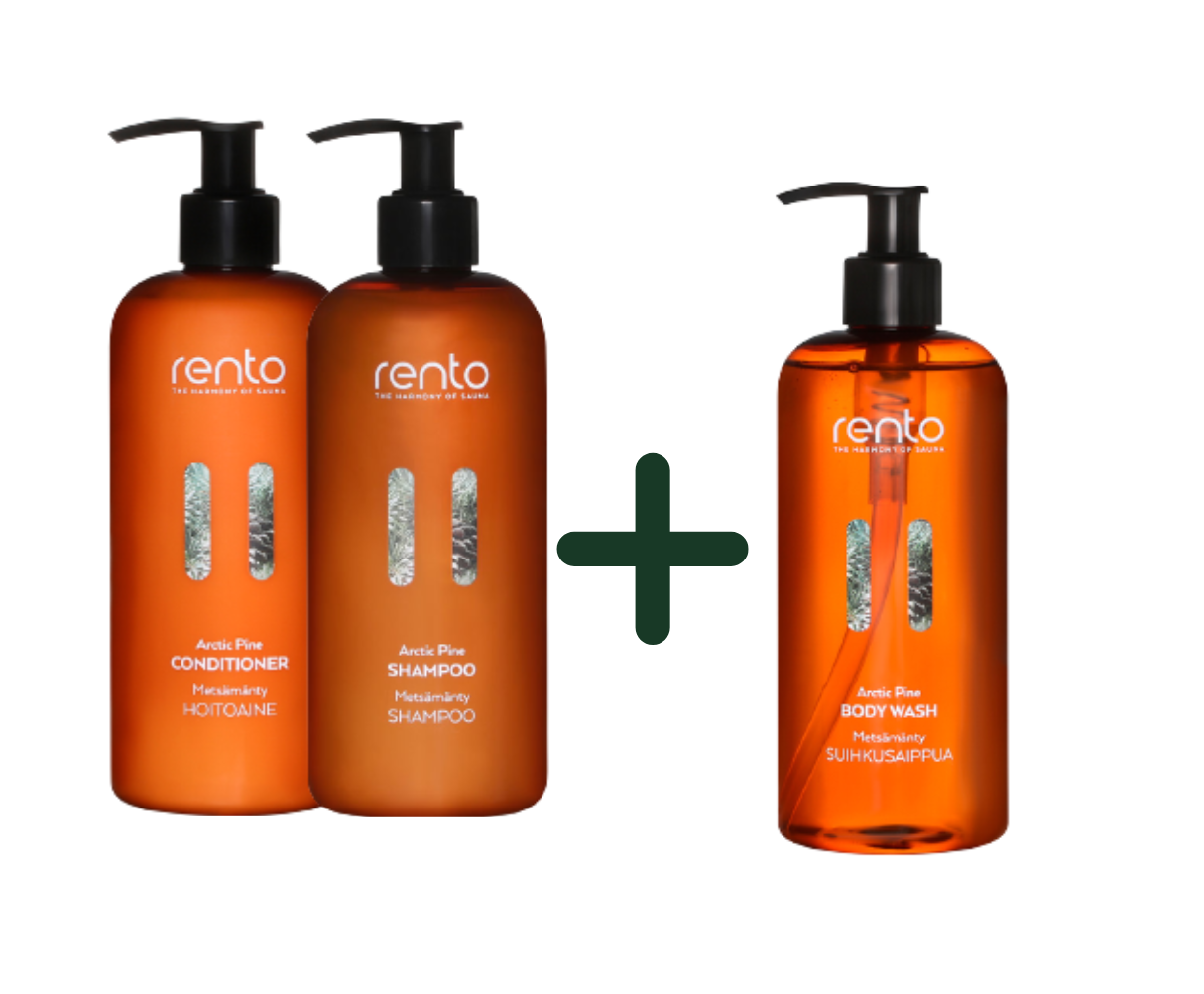 Rento Shampoo en Conditioner / Handzeep - Gratis Bodywash