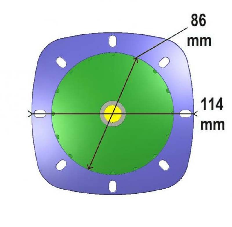 No(t)mad schijnwerper 18led RGB licht