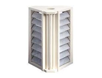 Sauna lampenkap verticale met Spekstenen Lamellen