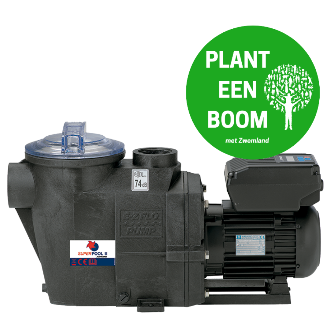 Hayward Superpool II VSTD Zwembadpomp 1.5 pK 220V