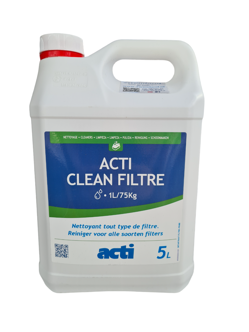 Acti Zwembad Filter Reiniger - Ontkalker 5L