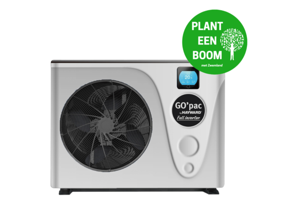 Hayward Go'Pac Full Inverter warmtepomp 12kW 45m3