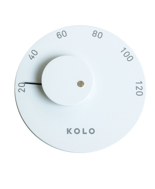 KOLO Sauna Thermometer - Wit