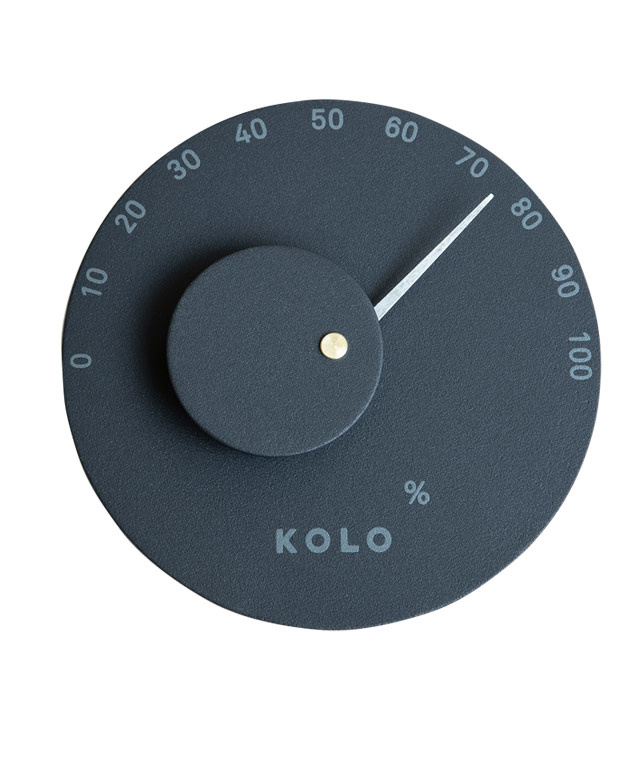 KOLO Sauna Hygrometer - Zwart