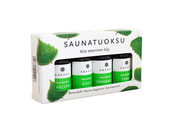 Emendo set Sauna geuren 4x10ml - Etherische olie