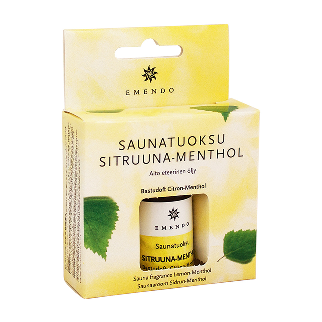 Emendo Sauna geur Lemon - Menthol 10 ml | Sitruuna-Menthol