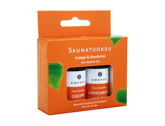Emendo Sauna geuren Grapefruit & Mandarijn 2 x 10 ml