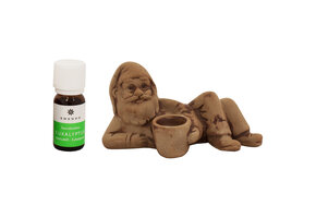 Emendo Sauna liggende kabouter met etherische olie Eucalyptus