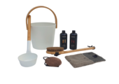 Cadeau set  Sauna emmer wit