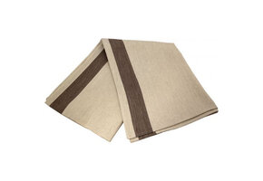 Emendo sauna kleed bruin 50 x 150 cm