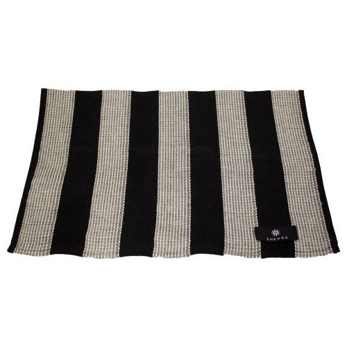 Emendo sauna kleed zwart 40 x 50 cm