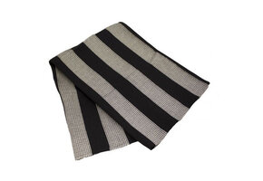 Emendo sauna kleed zwart 50 x 150 cm