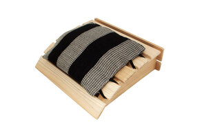 Emendo hoofdsteun bol model met zwart kussen