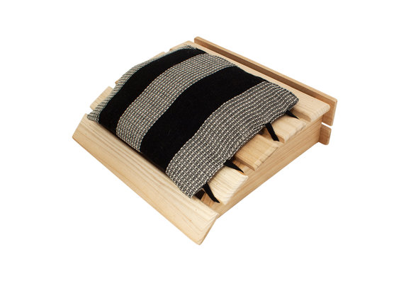 Emendo hoofdsteun bol model met zwart kussen