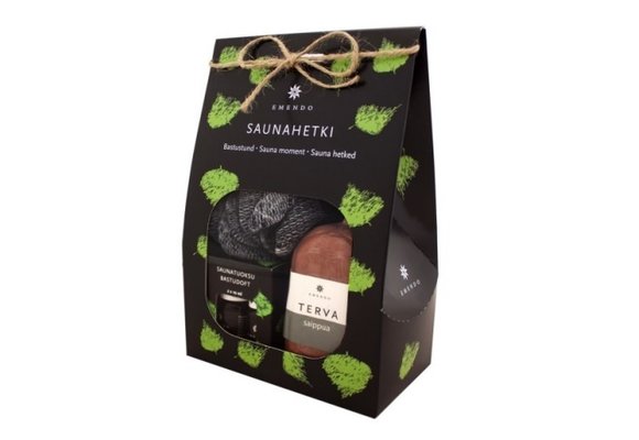 Emendo sauna set Amber en Sisu