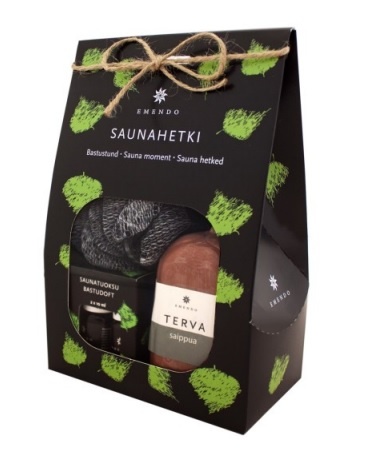 Emendo sauna set Amber en Sisu