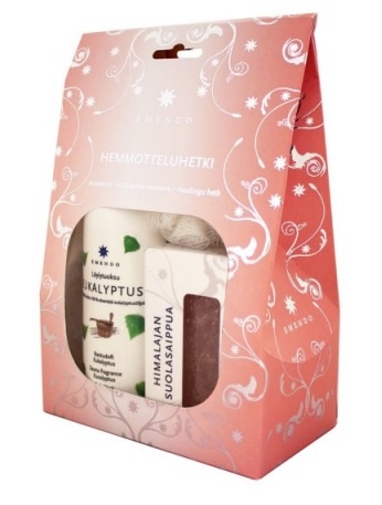 Emendo Sauna verzorging set Eucalyptus en Himalaya