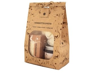 Emendo verzorging set Haver zeep en scrub