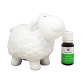 Emendo Sauna schaap met etherische olie Eucalyptus Wit