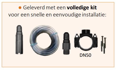 Perifix doseerpomp voor chemicaliën - Tot 80 m3, 1.5 l/u