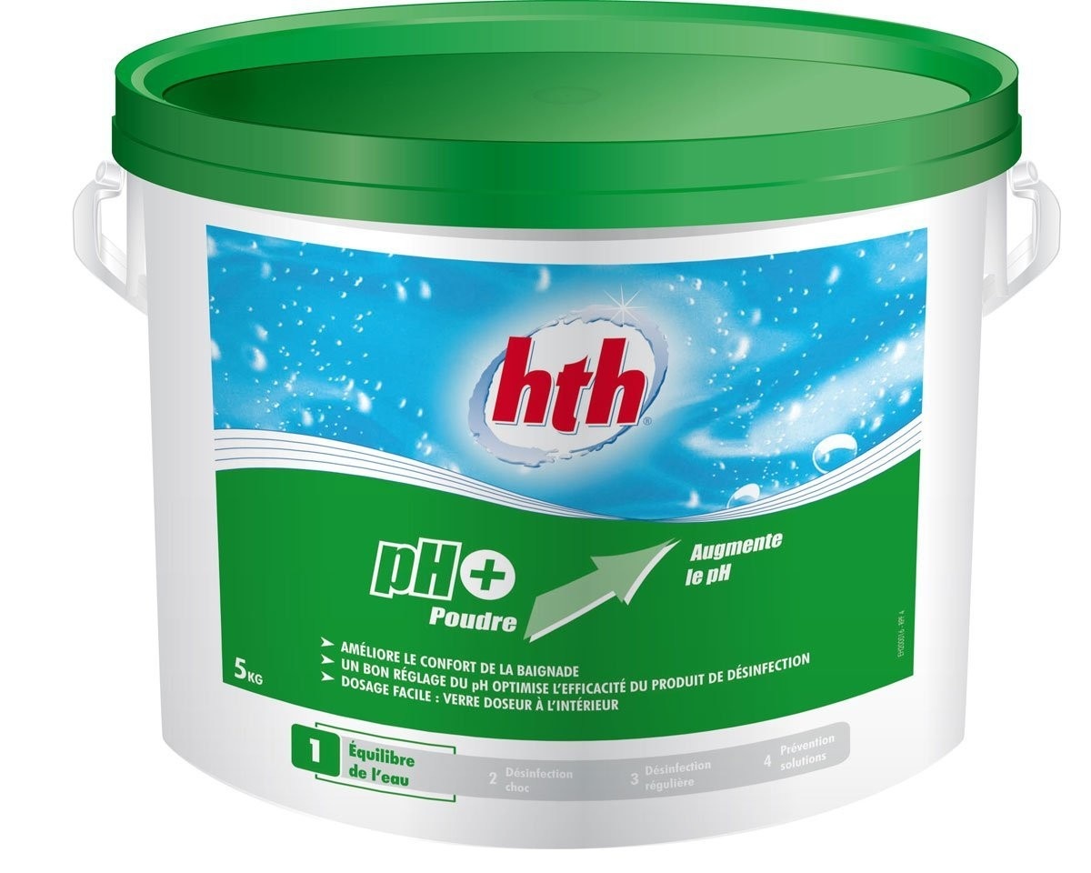 HTH PH Plus Granulaat 5 kg - poeder