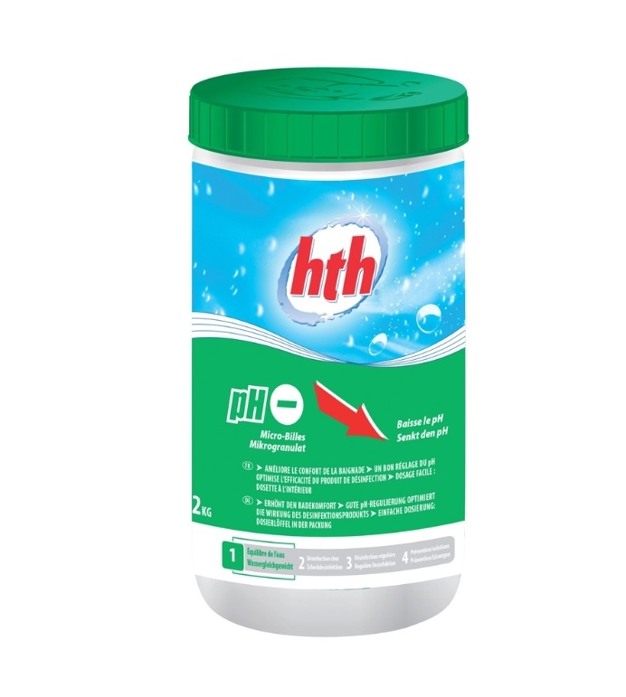 HTH PH Minus Granulaat 2 kg - poeder