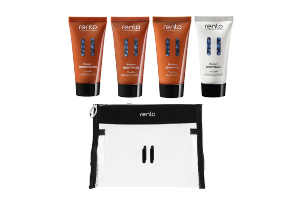 Rento Reisset Shampoo + Conditioner + Body Wash + Bodylotion