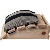 Emendo hoofdsteun bol model met zwart kussen