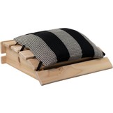 Emendo hoofdsteun bol model met zwart kussen