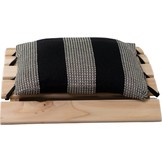 Emendo hoofdsteun bol model met zwart kussen