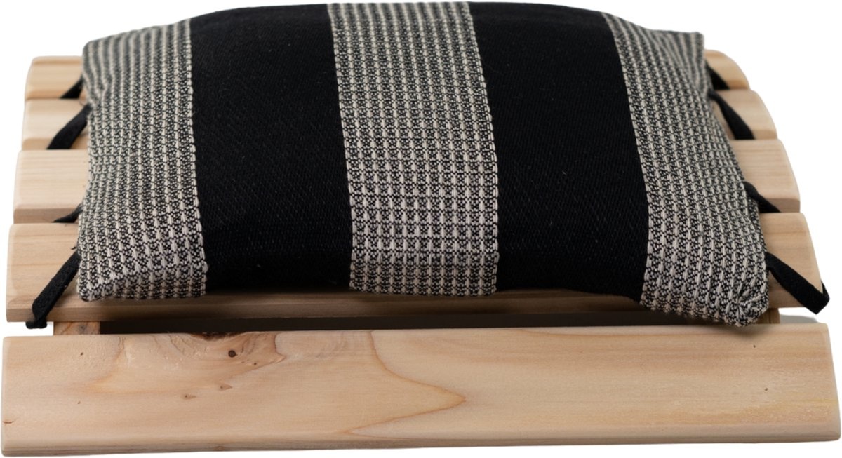 Emendo hoofdsteun bol model met zwart kussen