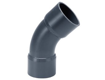 VDL PVC handvorm bocht 45°  PN 16