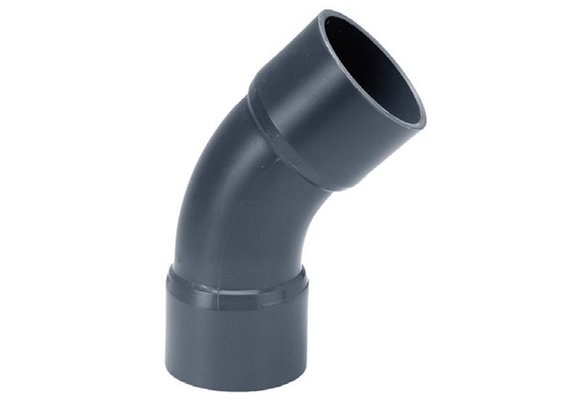 VDL PVC handvorm bocht 45°  PN 16