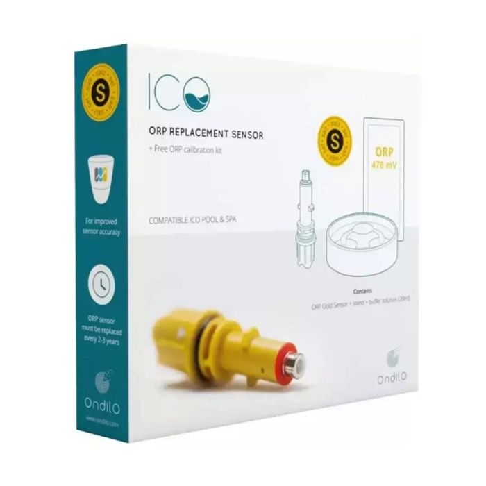 Ondillo ICO Zout Sensor Goud + ORP kalibratieset
