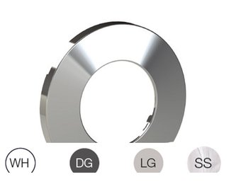 Duravision Spectra afwerking RF Ø100 Wit