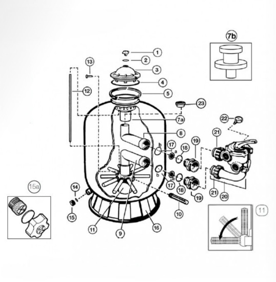 Hayward o-ring voor ontluchting nippel SX0200Z5
