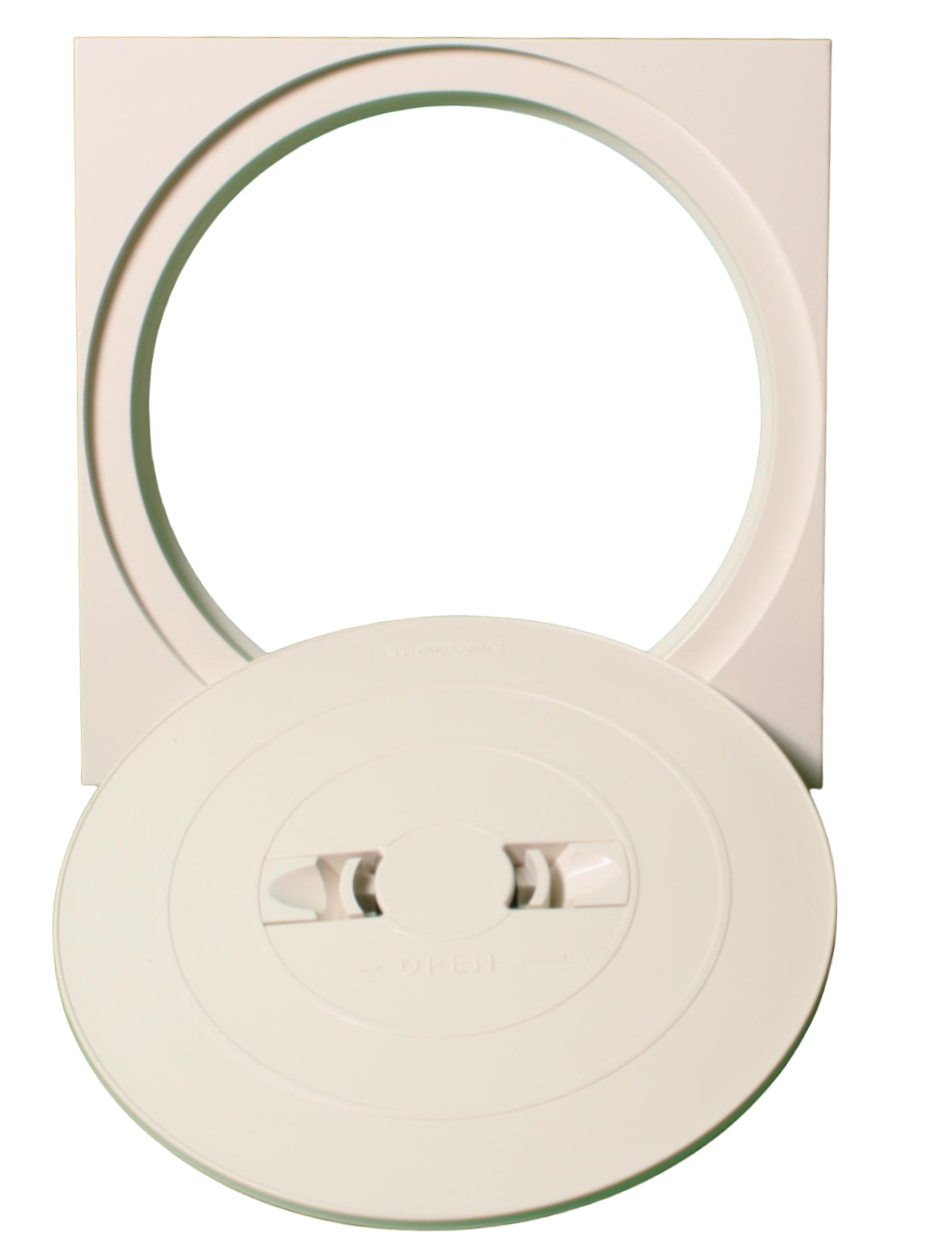 Astral skimmerkraag met deksel wit