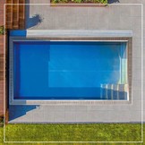 Zwemland RVS zwembad overloop variant