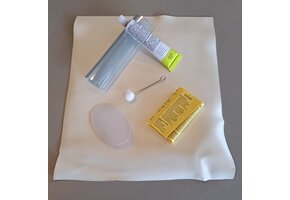 Zwembad Plakset met Witte Folie