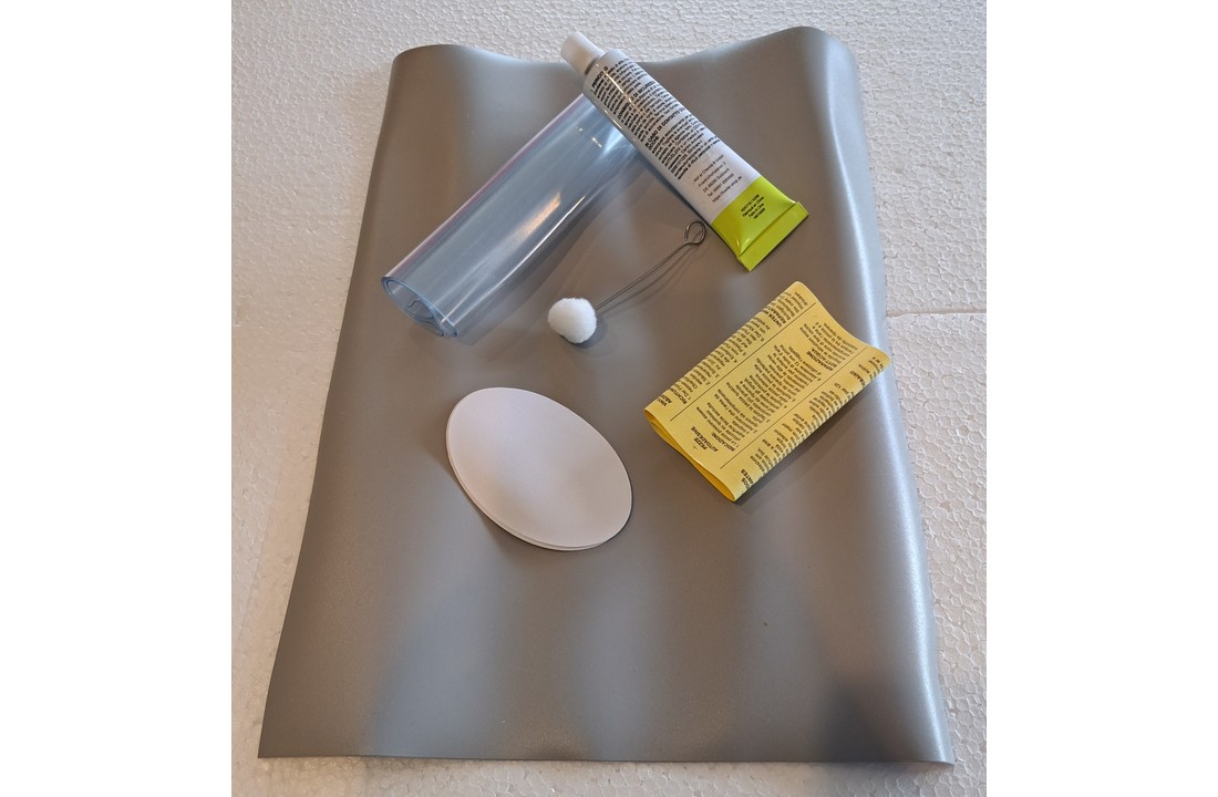 Zwembad Plakset met licht Grijze Folie