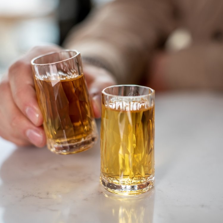 Koziol superglas club No.07 shotglas 40 ml set van 4 stuks