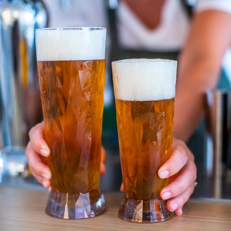 Koziol superglas club No.11 bierglas 500 ml set van 2 stuks