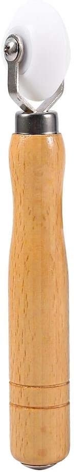 Aandrukrol wit smal 5 x 30 mm