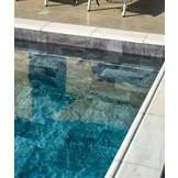 Haogenplast zwembadfolie 3d effect grey